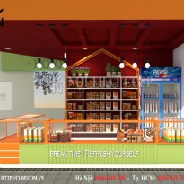 Thiết Kế Quầy Căng tin - Anh Tuyên